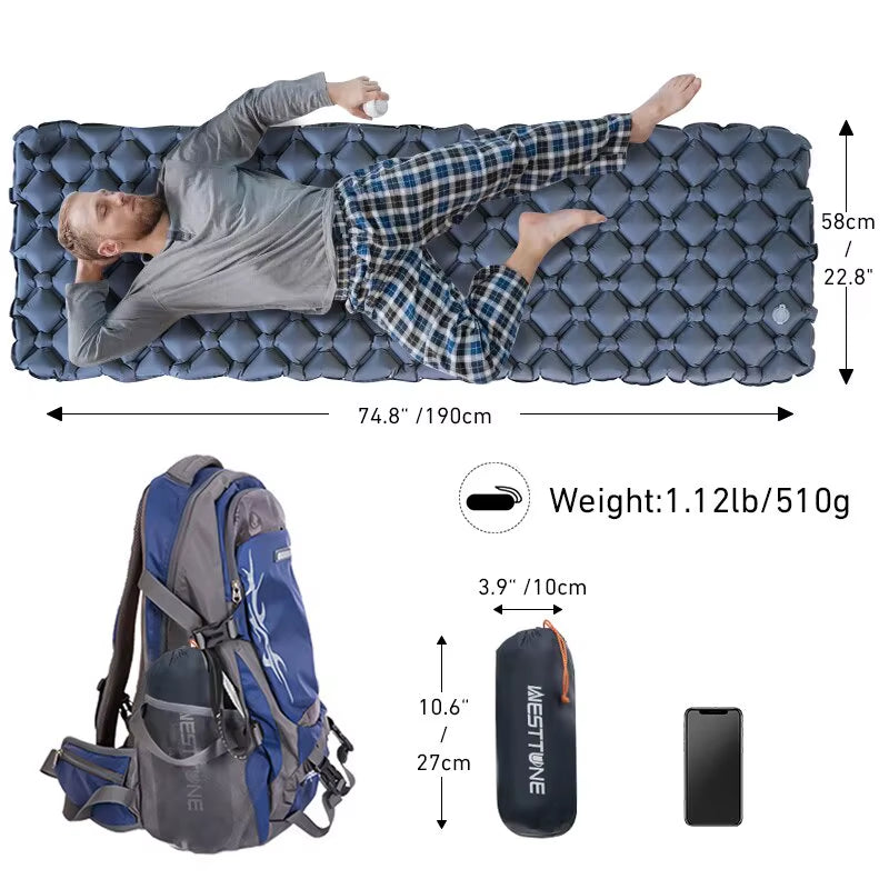 Somnia Air – Ultralight Inflatable Camping Mattress